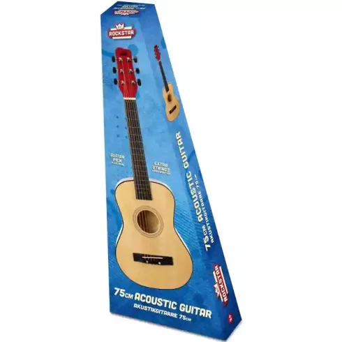 Rockstar Junior 6 húros akusztikus natúr gitár gyerekeknek