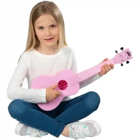Rockstar Junior rózsaszín ukulele