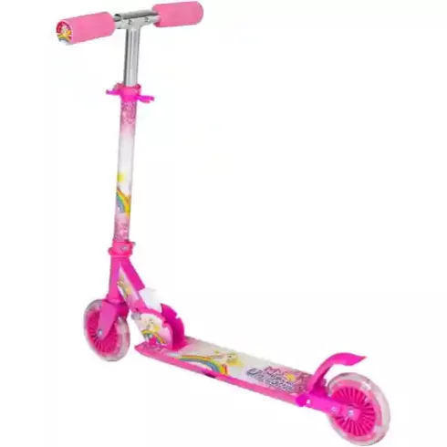 My Magical Unicorn fémvázas összecsukható kétkerekű gyerek roller lábfékkel