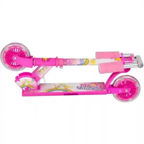 My Magical Unicorn fémvázas összecsukható kétkerekű gyerek roller lábfékkel