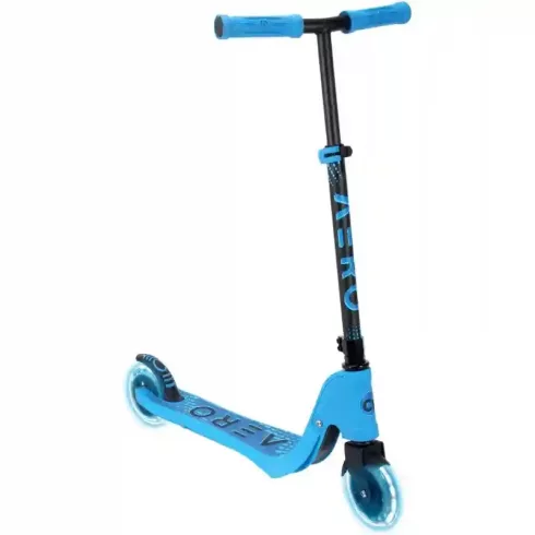 Aero C1 fémvázas kétkerekű gyerek roller lábfékkel, LED világítással