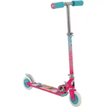   Barbie fémvázas összecsukható kétkerekű gyerek roller lábfékkel