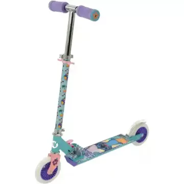   Disney Stitch fémvázas összecsukható kétkerekű gyerek roller lábfékkel