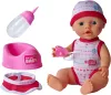 Simba Toys New Born Baby - 5 funkciós, interaktív lány baba 30cm (105037800)