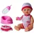 Simba Toys New Born Baby - 5 funkciós, interaktív lány baba 30cm (105037800)