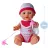   Simba Toys New Born Baby - 5 funkciós, interaktív lány baba 30cm (105037800)