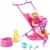 Simba Toys New Born Baby - Itatható pisilős játékbaba babakocsival és kiegészítőkkel