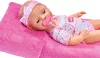 Simba Toys New Born Baby - 6 funkciós, interaktív lány baba 43cm (105039005)