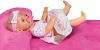 Simba Toys New Born Baby - 6 funkciós, interaktív lány baba 43cm (105039005)