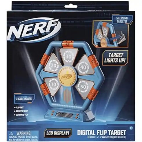 Hasbro Nerf interaktív elektronikus céltábla fénnyel (csomagolássérült)