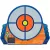 Hasbro Nerf interaktív elektronikus céltábla fénnyel és hanggal