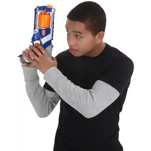 Hasbro Nerf N-Strike Elite Strongarm 2db játék szivacslövő forgótáras fegyver 12db lövedékkel