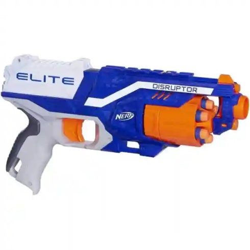 Hasbro Nerf N-Strike Elite Disruptor játék szivacslövő forgótáras fegyver 6db lövedékkel