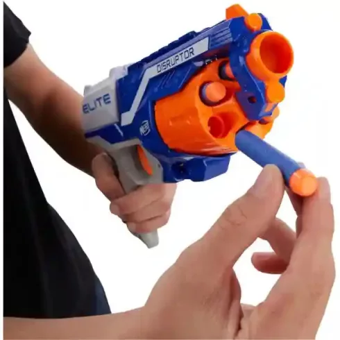 Hasbro Nerf N-Strike Elite Disruptor játék szivacslövő forgótáras fegyver 6db lövedékkel