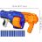   Hasbro Nerf N-Strike Elite Surgefire játék szivacslövő forgótáras fegyver 15db lövedékkel