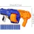Hasbro Nerf N-Strike Elite Surgefire játék szivacslövő forgótáras fegyver 15db lövedékkel