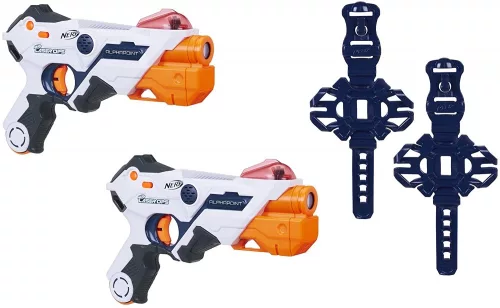 Hasbro Nerf E2281 Laser Ops Alphapoint játék lézerfegyver 2 db-os szett