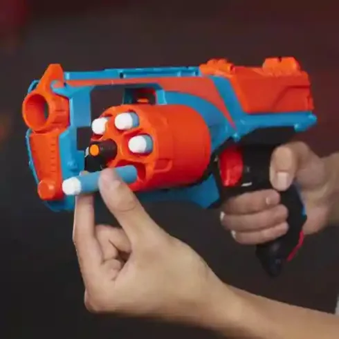 Hasbro Nerf N-Strike Elite Strongarm játék szivacslövő forgótáras fegyver 6db lövedékkel