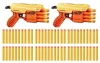Hasbro Nerf E8314 Alpha Strike Fang QS-4 játék szivacslövő fegyver 2 db-os szett 68 db lövedékkel