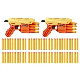   Hasbro Nerf E8314 Alpha Strike Fang QS-4 játék szivacslövő fegyver 2 db-os szett 68 db lövedékkel