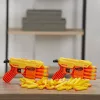 Hasbro Nerf E8314 Alpha Strike Fang QS-4 játék szivacslövő fegyver 2 db-os szett 68 db lövedékkel
