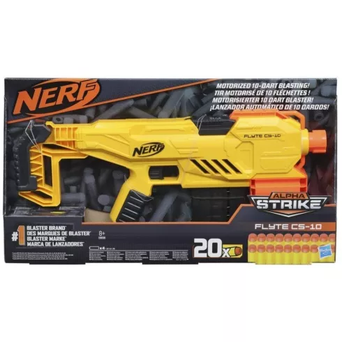 Hasbro Nerf E8696 Alpha Strike motorizált játék szivacslövő fegyver 20 db lövedékkel
