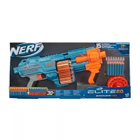 Hasbro Nerf E9527 Elite 2.0 Shockwave RD-15 játék szivacslövő fegyver