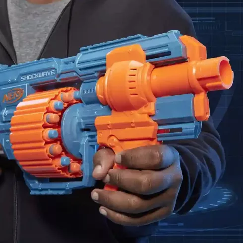 Hasbro Nerf E9527 Elite 2.0 Shockwave RD-15 játék szivacslövő fegyver