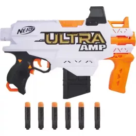   Hasbro Nerf Ultra AMP motorizált játék szivacslövő gépfegyver 6db lövedékkel