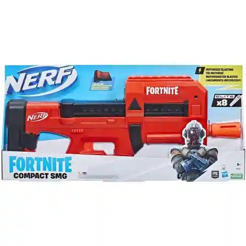 Hasbro Nerf Fortnite Compact SMG motorizált játék szivacslövő gépfegyver 8db lövedékkel