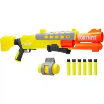   Hasbro Nerf Fortnite Legendary Tac játék szivacslövő shotgun fegyver 6db mega lövedékkel