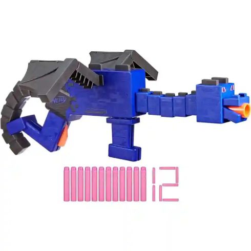 Hasbro Nerf Minecraft Ender Dragon játék szivacslövő fegyver 12db lövedékkel