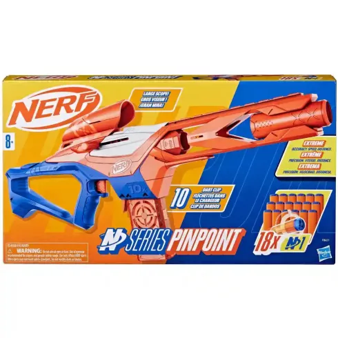 Hasbro Nerf N Series Pinpoint játék szivacslövő távcsöves fegyver 18db lövedékkel