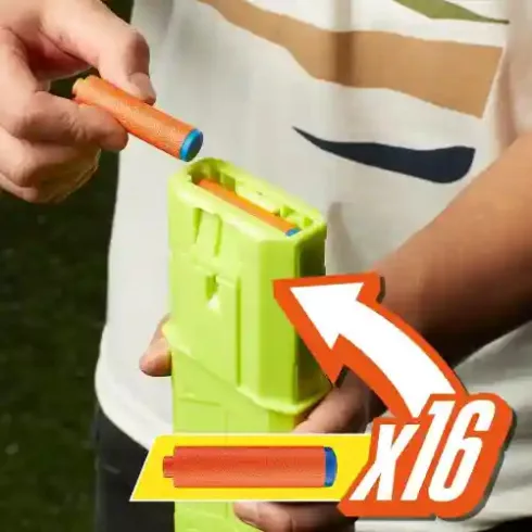 Hasbro Nerf N Series Sprinter motorizált játék szivacslövő gépfegyver 16db lövedékkel