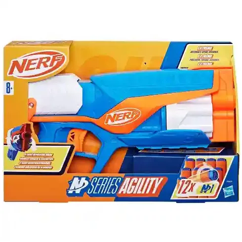 Hasbro Nerf N Series Agility játék szivacslövő forgótáras fegyver 12db lövedékkel