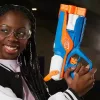 Hasbro Nerf N Series Agility játék szivacslövő forgótáras fegyver 12db lövedékkel