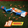 Hasbro Nerf N Series Strikeback játék szivacslövő shotgun fegyver 18db lövedékkel