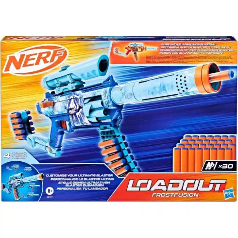 Hasbro Nerf Loadout FrostFusion szivacslövő játékfegyver