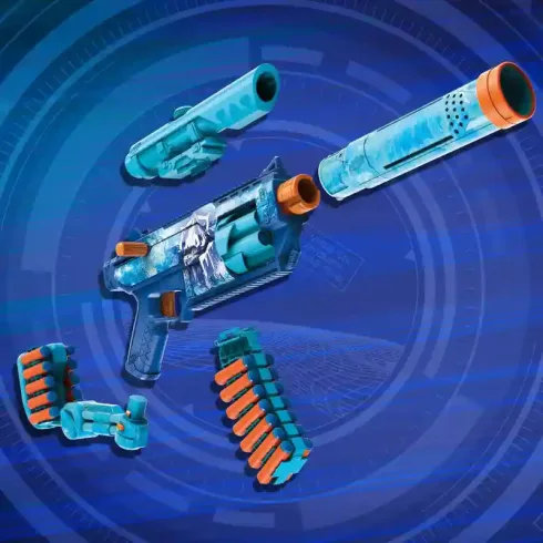 Hasbro Nerf Loadout FrostFusion szivacslövő játékfegyver