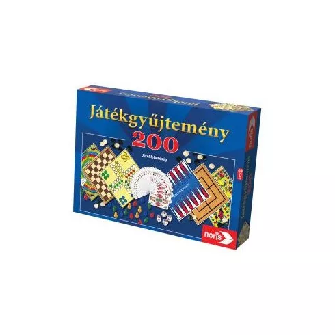Noris - Játékgyűjtemény 200 játéklehetőséggel (606111687006)