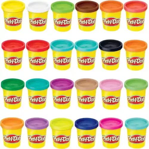 Hasbro Play-Doh 24 tégelyes színes gyurmakészlet
