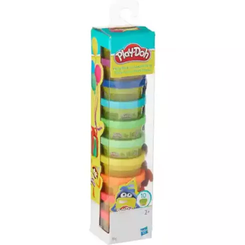Hasbro Play-Doh 10 tégelyes színes gyurmakészlet