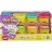   Hasbro Play-Doh 6 tégelyes csillámos színes gyurmakészlet