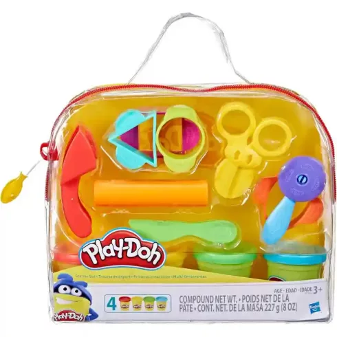 Hasbro Play-Doh kezdő gyurmakészlet kiegészítőkkel zárható tasakban