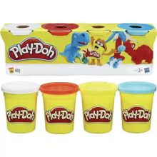 Hasbro Play-Doh 4 tégelyes színes gyurmakészlet