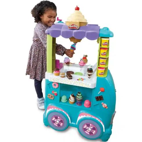 Hasbro Play-Doh interaktív fagyis kocsi gyurmakészlet