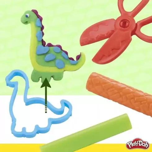 Hasbro Play-Doh 13 tégelyes dinós gyurmakészlet
