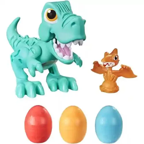 Hasbro Play-Doh éhes T-rex gyurmakészlet hanggal