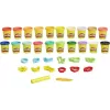 Hasbro Play-Doh 20 tégelyes színes gyurmakészlet formákkal tárolódobozban