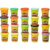 Hasbro Play-Doh 20 tégelyes színes gyurmakészlet formákkal tárolódobozban